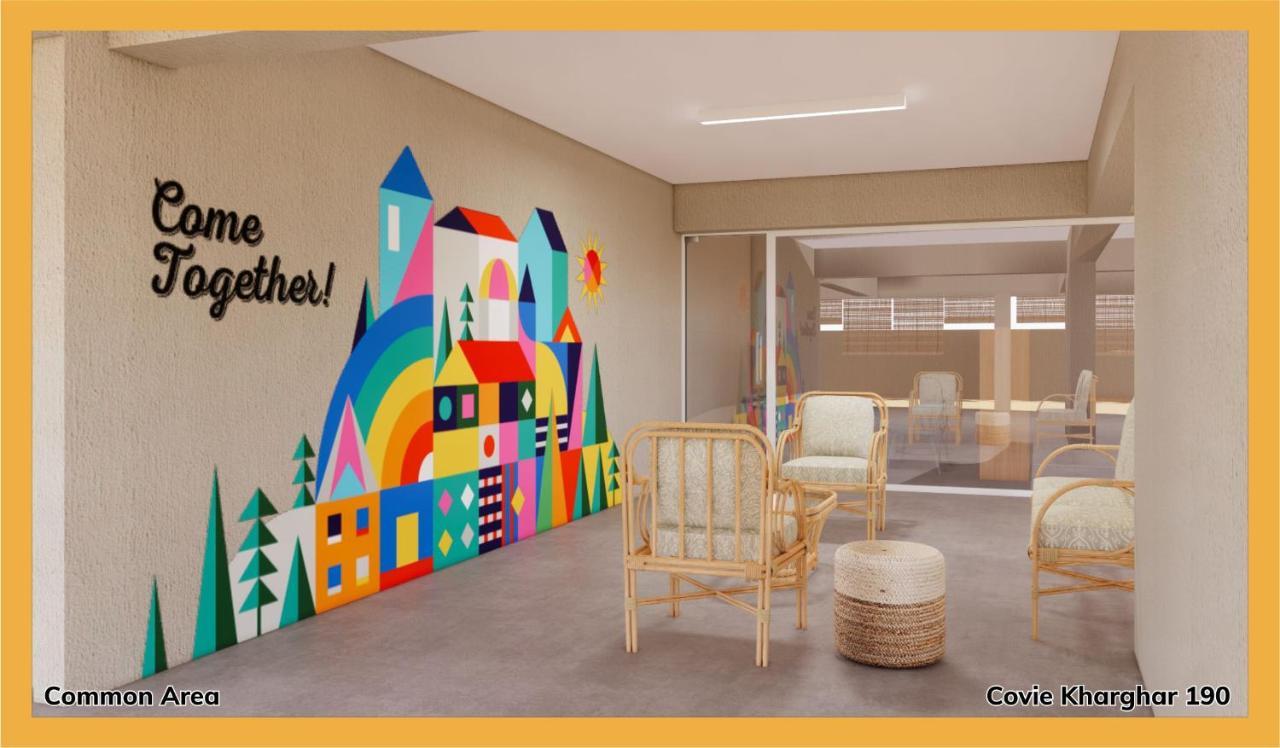 Hostel Covie Kharghar 200 Navi Mumbai Zewnętrze zdjęcie