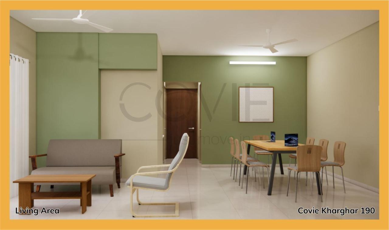 Hostel Covie Kharghar 200 Navi Mumbai Zewnętrze zdjęcie